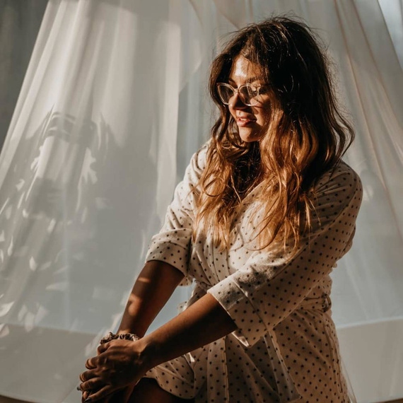 605 Bata Corta Perla Mujer - crudo