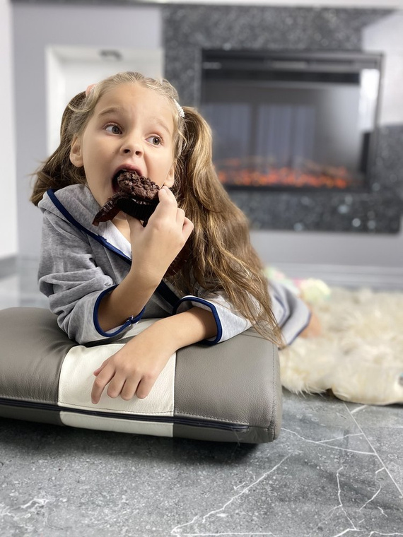 374 / 375 Albornoz infantil Desiree - gris