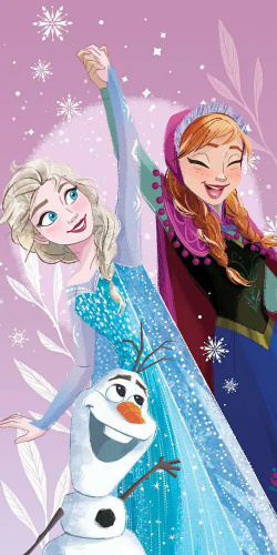 Ice Age Frozen toalla de playa de algodón Disney Kids25 | Para niños | Para la playa y la piscina Jerry Jabrics