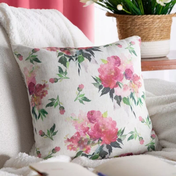 Eurofirany Wiosna 66– funda de cojín decorativa pascual elegante