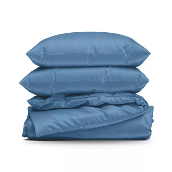 Ropa de cama MI de microfibra Eurofirany suave con cremallera 100% poliéster azul