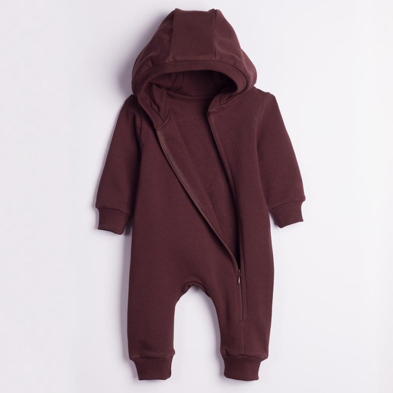 226272 Nicol HANIA Pijama de chándal + botitas primeros pasos marrón oscuro