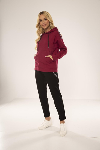 496 Chándal de mujer Just Forex - granate