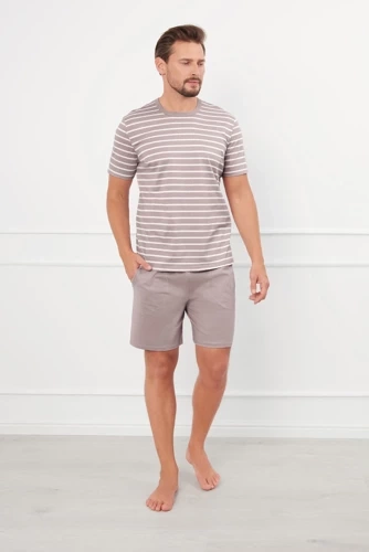 Pijama de hombre Bert Moda Italiana - cappuccino