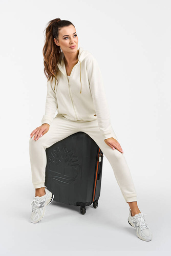 Roma Blusa con capucha Moda Italiana - crudo