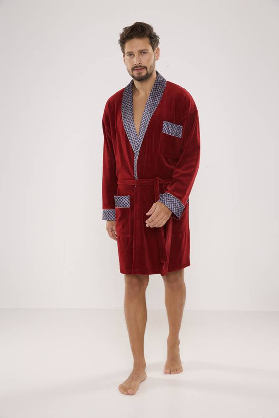 772 Bata de hombre Bonjour forex - granate