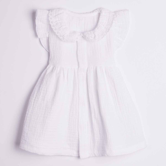 Nicol 224245 Vestido de Muselina para Niña 100% Algodón para Verano