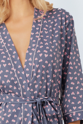 Albornoz de mujer Tiana Italian Fashion - estampado