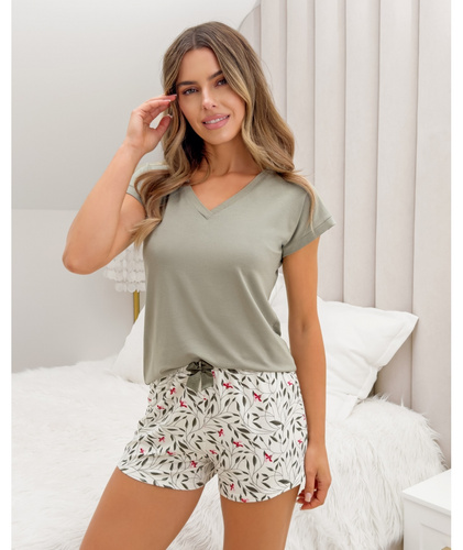 Pijama Melisa Short Donna viscosa floral