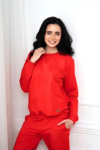 Conjunto de chándal Panamá Moda Italiana - rojo