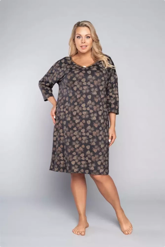 Pinnia camiseta 3/4 mujer Italia Fashion - estampado