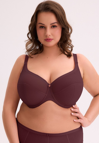 BSM 1058 Sonia Sujetador semiacolchado maxi Gaia - azul