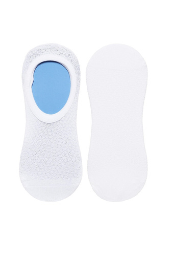 Moraj CDB200-402 calcetines bailarinas mujer algodón antideslizantes bianco