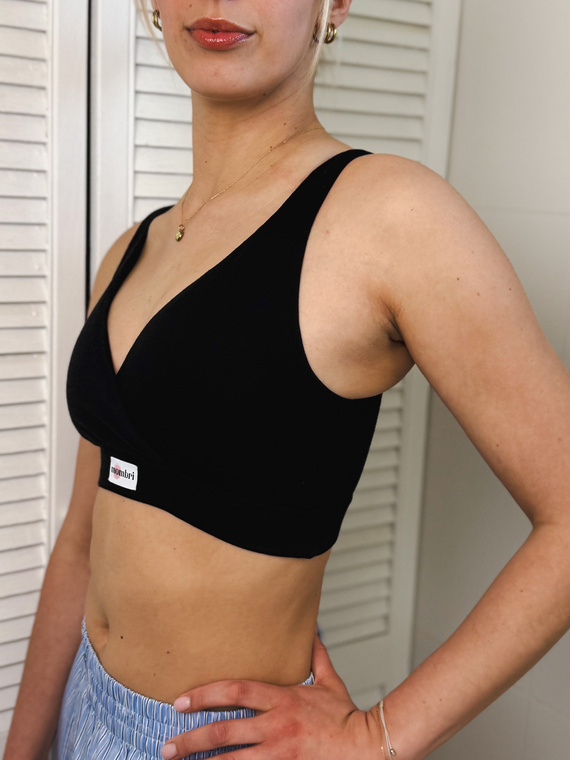 Milk&Love Mombri Klasyk sujetador lactancia impermeable black