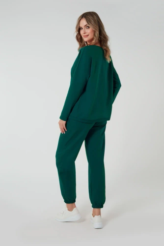 Madri Blusa manga larga Moda Italiana - verde