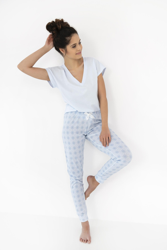 Pijama de mujer Evelina Sensis - azul