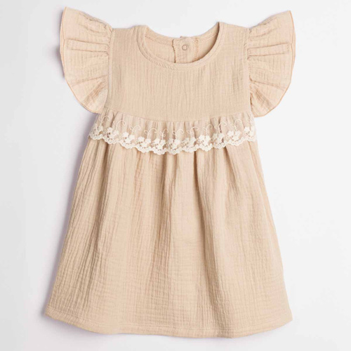 Nicol 224257 Vestido de Muselina para Niña 100% Algodón para Verano