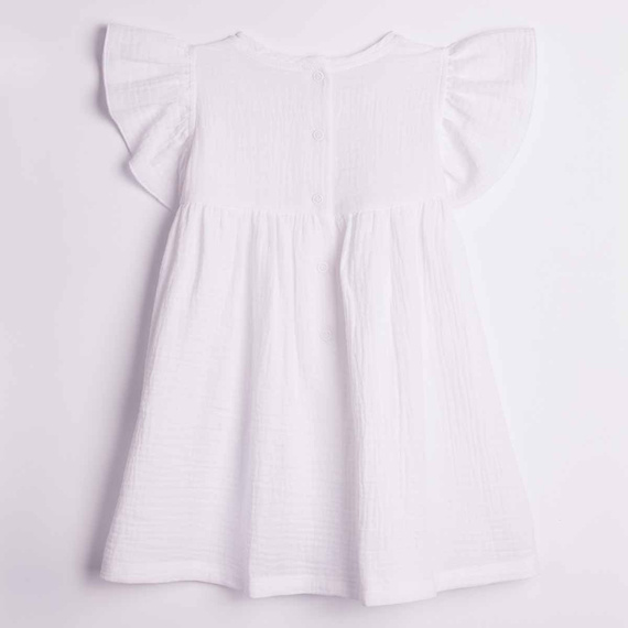 Nicol 224255 Vestido de muselina para niña 100% algodón para verano