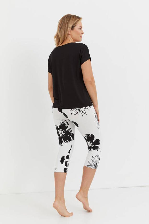 743 Pijama de mujer Elle Forex - negro-crudo