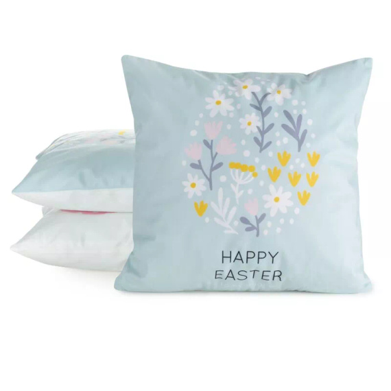 Eurofirany Wiosna 11– funda de cojín decorativa pascual elegante