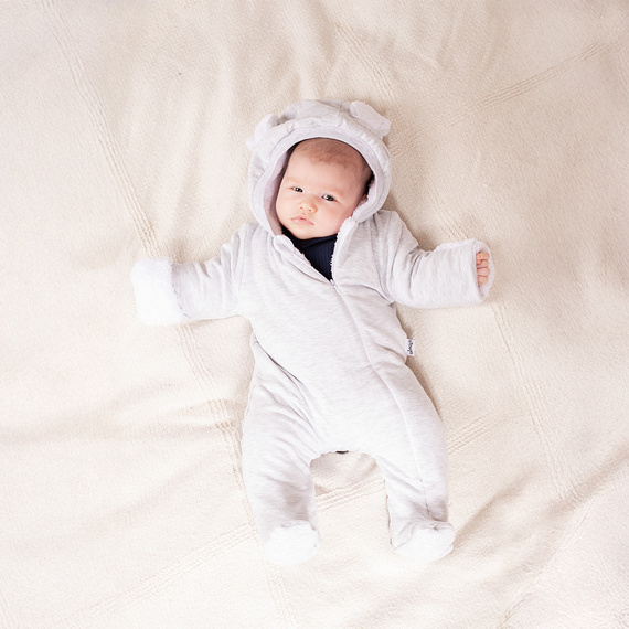 219270 Pantalones de chándal aislantes Willy Nicol - gris con luna y orejas