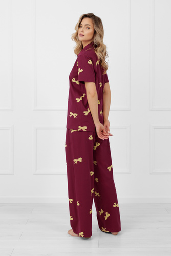 Kwadro Pijama de mujer Moda italiana algodón orgánico, elegante y confortable