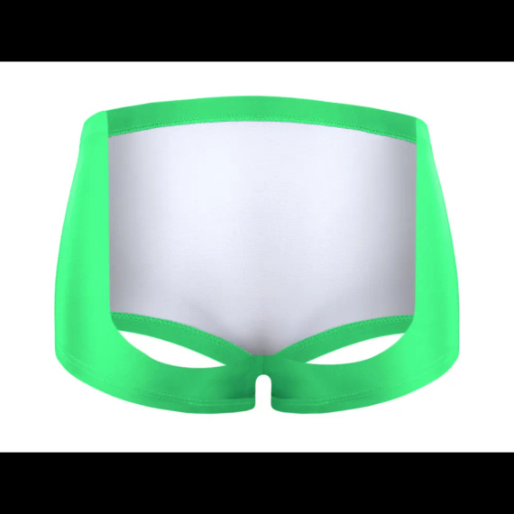 Sesto Senso DS01 Bañador corto deportivo de mujer de secado rápido verde claro