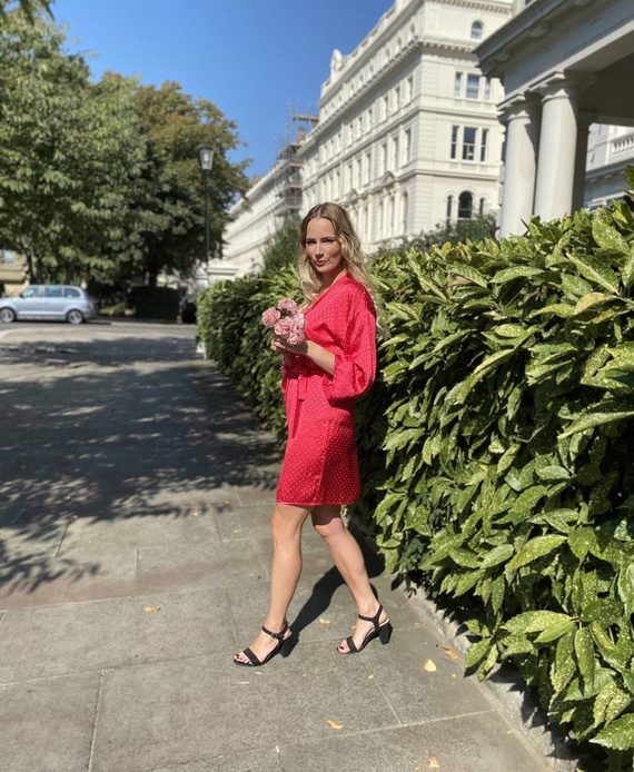 370 Bata de mujer Laurine Forex - frambuesa