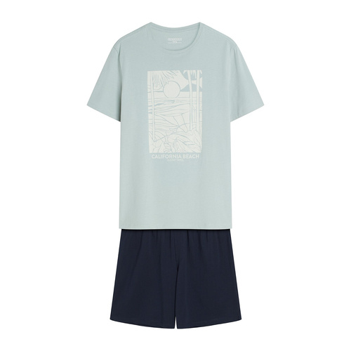 Pijama hombre 44503 Brook Henderson 100% algodón, manga corta