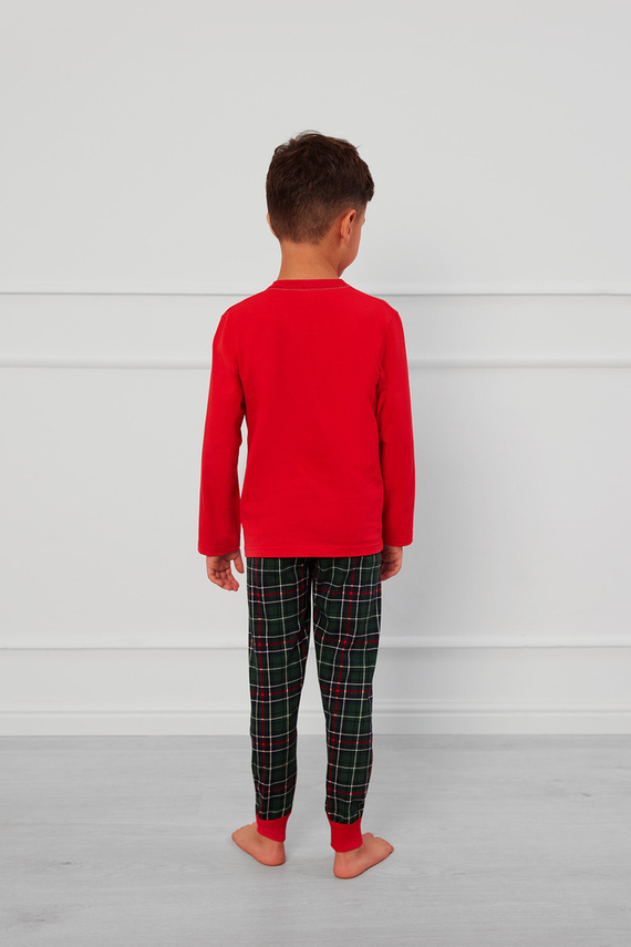 Fogo Pijama niño Moda Italiana - rojo/estampado
