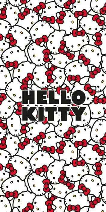 Toalla de playa Hello Kitty Jerry Fabrics | 100% algodón