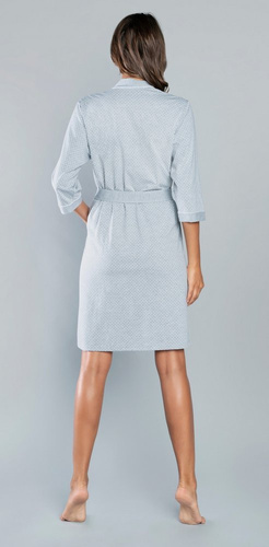 Albornoz de señora Montana Italian Fashion- melange