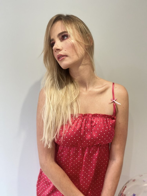 369 Camisón Laurine - frambuesa