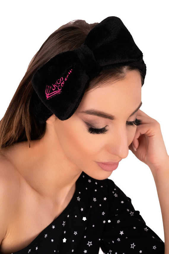 Krissan Negro SP012 LivCo Corsetti Fashion diadema para el pelo - negro