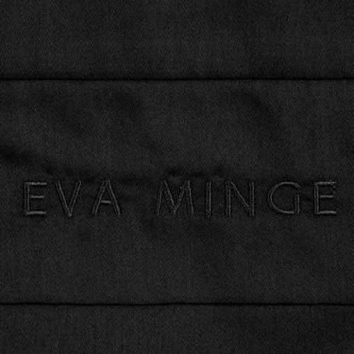 1B Elegante ropa de cama de satén Eva Minge Eurofirany negro | 100% algodón macosatin