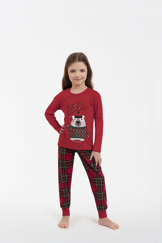 Pijama para niños Tess Italian Fashion - rojo/estampado