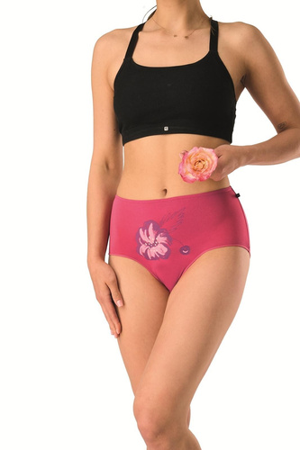 Figs Ava 2256 negro - corte clásico, microfibra suave, comodidad y encaje sutil