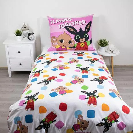 Ropa de cama Bing Conejito y Sula 140x200 Jerry Fabrics algodón