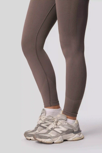 Leggings push-up Spaio PRO cintura alta opacos moldeadores taupe