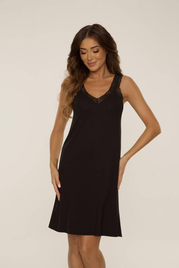 771 Camisón Hazel De Lafense - negro