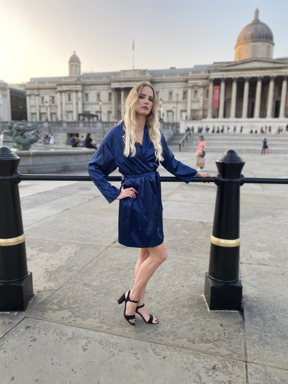 797 Bata clásica de mujer Forex - azul marino