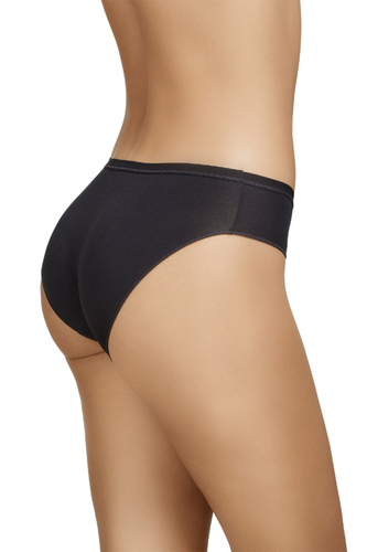 Figi bikini Selene 400 negras algodón clásico pack de 2
