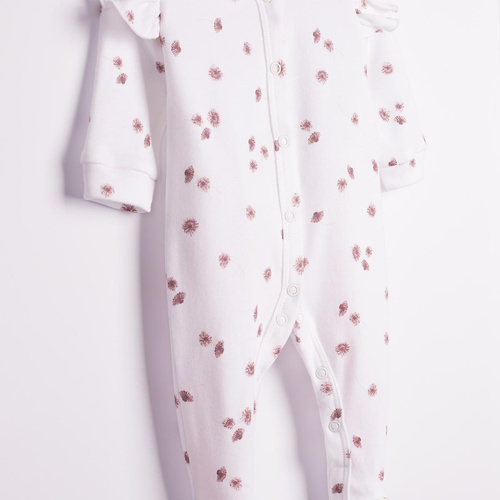 Nicol Hania 226031 Pijama de algodón para bebé con flores