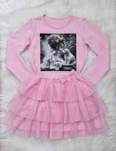 Kiss Baby blusa Bambarillo jersey rosa | Comodidad y estilo