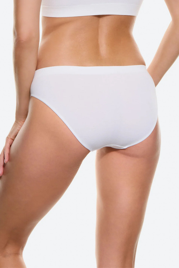 Spiman LIGHT Bianco Braguitas Midi de Bambú Tiro Bajo Transpirables y Suaves