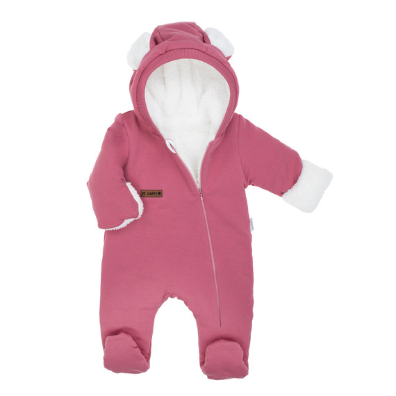 216270 Chándal Lala Luna Nicol - mono rosa bebé con orejas, talla 56-68