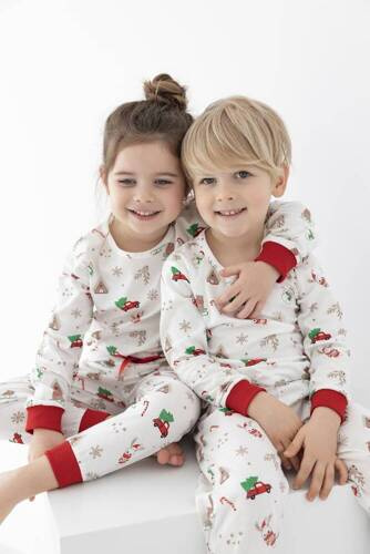 Maurice/Samantha Pijama Infantil Sensis -ecru