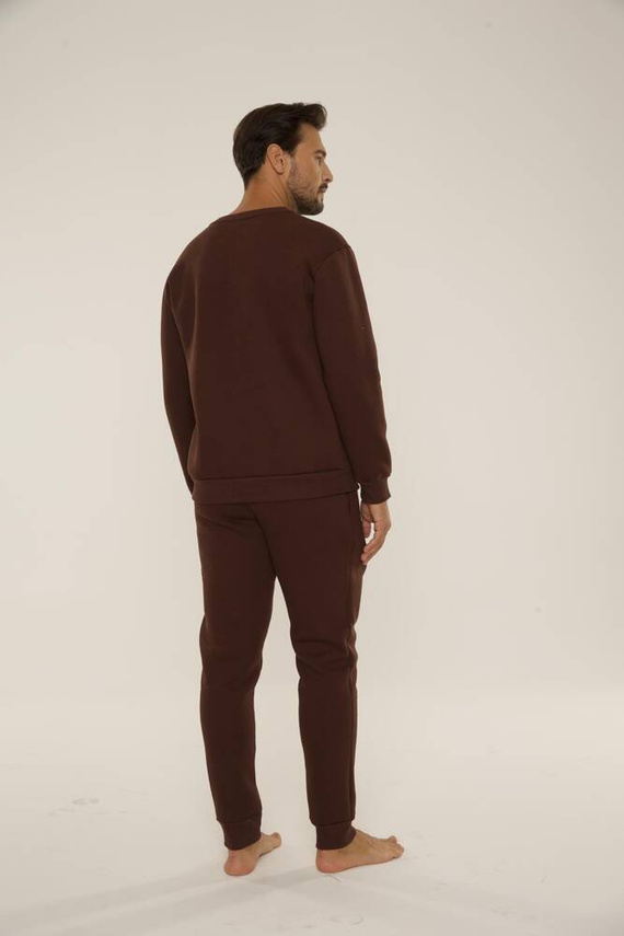 813 Indigo Chándal de hombre de De Lafense - chocolate