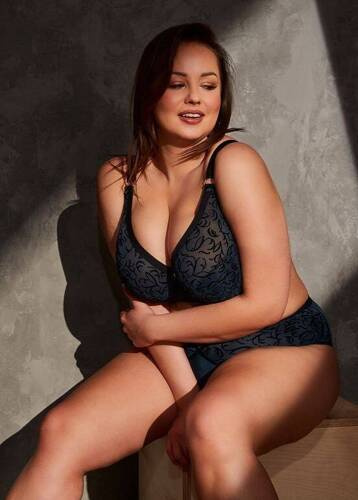 BS 1213 Adaline Maxi Sujetador con relleno (semiblando)Gaia-turquesa