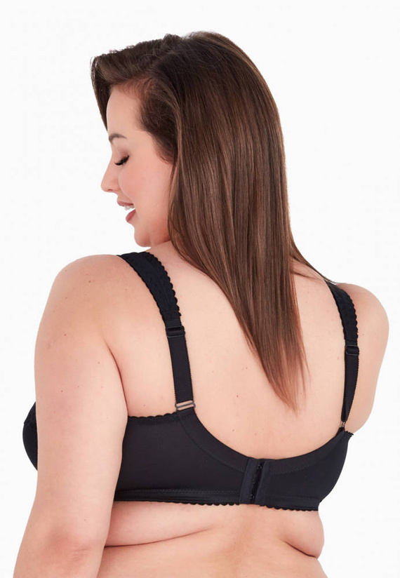 BS 1162 Sujetador suave Melodia Gaia - negro